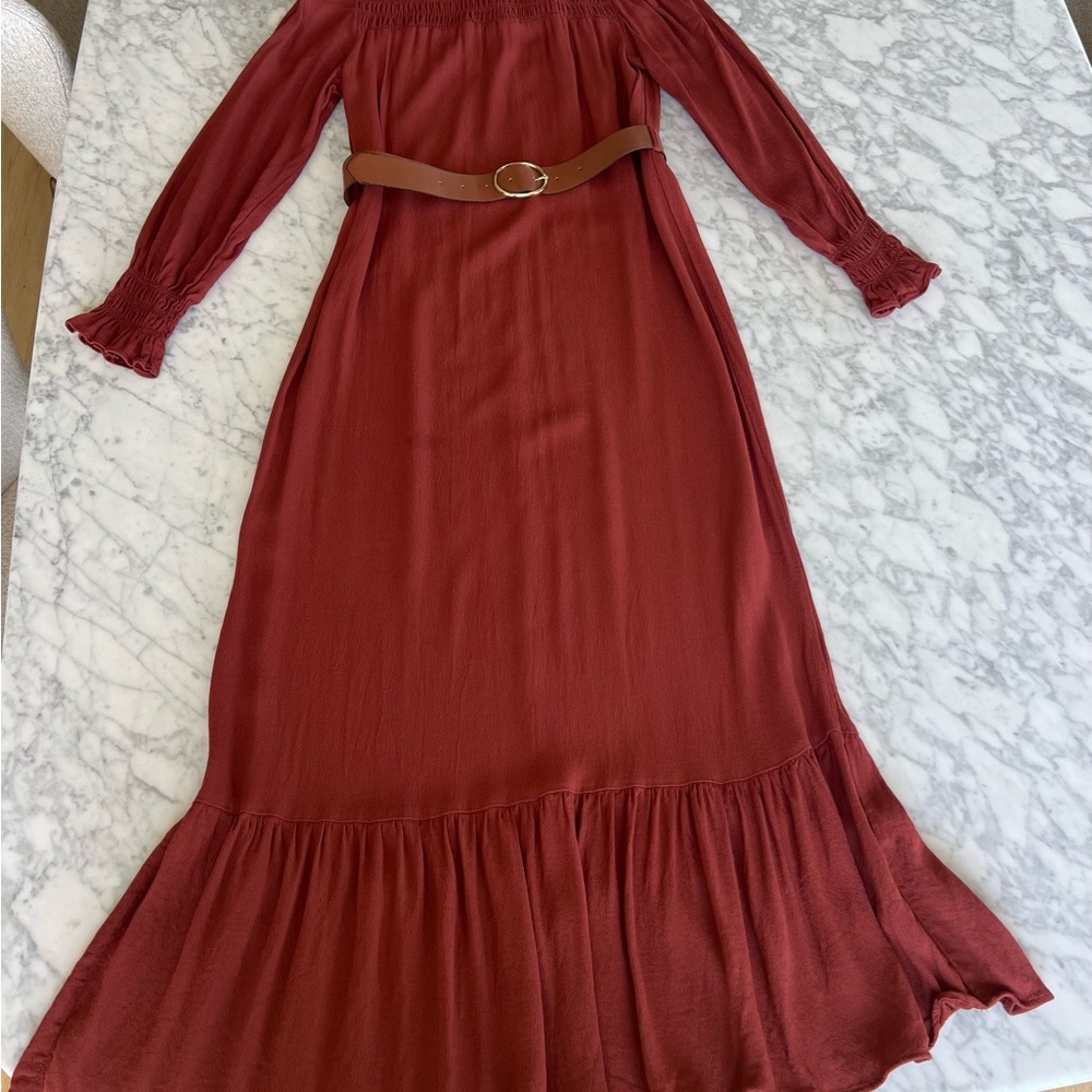 Smoked Rust Dress